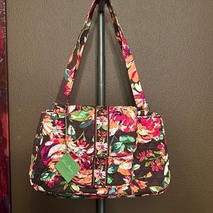 Vera Bradley Edie Satchel - English Rose